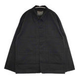 nano universe チャイナワークジャケット チャイナボタン ジャケット ブラック メンズ ナノユニバース【中古】5-1201M∞