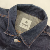 nano universe Gジャン サードタイプ デニムジャケット ネイビー レディース ナノユニバース【中古】5-1109M∞