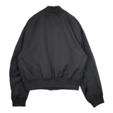 nano universe MA-1 ポリエステルブルゾン ミリタリージャケット ブラック レディース ナノユニバース【中古】5-1022T∞