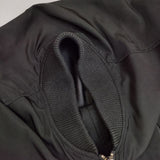 nano universe MA-1 ポリエステルブルゾン ミリタリージャケット ブラック レディース ナノユニバース【中古】5-1022T∞