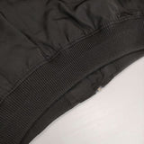 nano universe MA-1 ポリエステルブルゾン ミリタリージャケット ブラック レディース ナノユニバース【中古】5-1022T∞