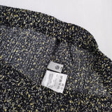 nano universe プリーツスカート 花柄 ロングスカート ブラック イエロー レディース ナノユニバース【中古】5-1109M∞