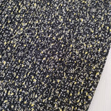 nano universe プリーツスカート 花柄 ロングスカート ブラック イエロー レディース ナノユニバース【中古】5-1109M∞