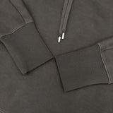 nano universe プルオーバー サイドスリット入り パーカー ブラック レディース ナノユニバース【中古】5-1109M∞