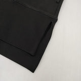 nano universe プルオーバー サイドスリット入り パーカー ブラック レディース ナノユニバース【中古】5-1109M∞