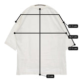 nano universe コットンワイドスリットプルオーバー 長袖Ｔシャツ カットソー ロンＴ ホワイト レディース ナノユニバース【中古】5-0809M♪