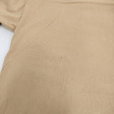 nano universe コットンワイドスリットプルオーバー 長袖Ｔシャツ カットソー ロンＴ ベージュ レディース ナノユニバース【中古】5-0809M♪
