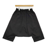 BLACK COMME des GARCONS サルエルハーフパンツ ショーツ 1K-P023 XS AD2012 ブラック レディース ブラックコムデギャルソン【中古】5-1018M♪