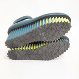 ISSEY MIYAKE/UNITED NUDE WAVE ベルテッドシューズ 38 パンプス ブルーグリーン レディース イッセイミヤケ/ユナイテッドヌード【中古】5-0731G♪