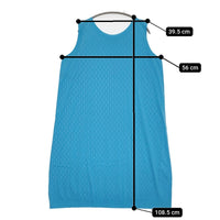 PLEATS PLEASE ISSEY MIYAKE PP11JH952 A-POC INSIDE サイズ3 ノースリーブワンピース ライトブルー レディース プリーツプリーズ【中古】5-0731S♪