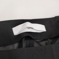 LENSE レンズ エプロンスカートパンツ サイズ1 エプロン ブラック レディース【中古】5-0731G♪