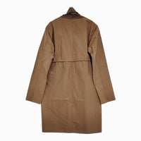 Haat ISSEY MIYAKE HA11FJ675 泥染め 羽織り コート サイズ2 ジャケット ブラウン レディース ハートイッセイミヤケ【中古】5-0731M♪