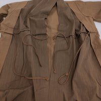 Haat ISSEY MIYAKE HA11FJ675 泥染め 羽織り コート サイズ2 ジャケット ブラウン レディース ハートイッセイミヤケ【中古】5-0731M♪
