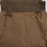 Haat ISSEY MIYAKE HA11FT676 泥染め サイズ2 ノースリーブ ワンピース ブラウン レディース ハートイッセイミヤケ【中古】5-0731S♪