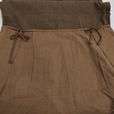 Haat ISSEY MIYAKE HA11FT676 泥染め サイズ2 ノースリーブ ワンピース ブラウン レディース ハートイッセイミヤケ【中古】5-0731S♪
