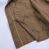 Haat ISSEY MIYAKE HA11FT676 泥染め サイズ2 ノースリーブ ワンピース ブラウン レディース ハートイッセイミヤケ【中古】5-0731S♪