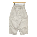 Ordinary fits コットン イージー パンツ アイボリー レディース オーディナリーフィッツ【中古】5-1113G∞