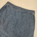 THE SHINZONE DENIM MERMAID SKIRT 定価30800円 デニム ロングスカート 23SS ブルー レディース シンゾーン【中古】5-1113M∞