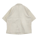 MHL. 半袖シャツ コットン 595-2152500 サイズ2 ジャケット 21SS ホワイト レディース エムエイチエル【中古】5-0809S♪