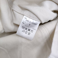 MHL. 半袖シャツ コットン 595-2152500 サイズ2 ジャケット 21SS ホワイト レディース エムエイチエル【中古】5-0809S♪