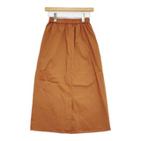 Manna タイプライターセミタイトスカート サイズM 233719 定価17600円 ロングスカート オレンジ レディース マンナ【中古】5-0731M♪