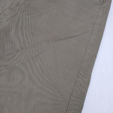 HUMAN WOMAN 甘撚コットンチノパンツ 定価18150円 チノパンツ カーキ レディース ヒューマンウーマン【中古】5-1109G∞