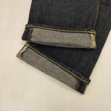 45R/45rpm 赤耳 ジーンズ インディゴ サイズ28 デニムパンツ ブルー レディース フォーティーファイブアールピーエム【中古】5-1113G∞