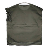 omake frill tops ノースリーブ フリル ブラウス シャツ カーキ レディース【中古】5-0809S♪