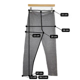 vie evam eva V171K964 リネンニットレギンス パンツ 天然染め レギンス グレー レディース ヴィー エヴァムエヴァ【中古】5-1105M∞