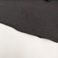evam eva E221K095 リネンワイドプルオーバー ドロップショルダー ニット ブラック レディース エヴァムエヴァ【中古】5-0905M♪