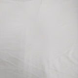 evam eva E211C139 コットン ショートスリーブ オーバーサイズ 半袖Ｔシャツ カットソー ホワイト レディース エヴァムエヴァ【中古】5-0809S♪
