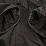R&D.M.Co- コットンリネン フレンチスリーブ ブラウス シャツ ブラック レディース オールドマンズテーラー【中古】5-0809S♪