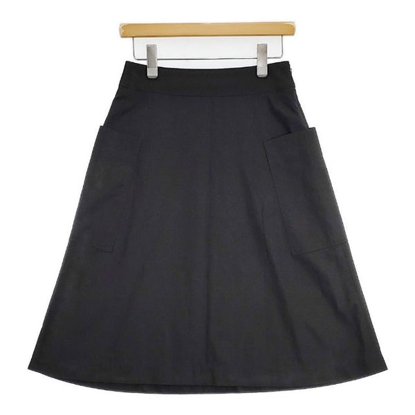 R&D.M.Co- サイドポケット コットン サイズS スカート ブラック レディース オールドマンズテーラー【中古】5-1113M∞