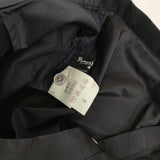 MARGARET HOWELL シルク タック フレア 旧タグ サイズ2 スカート ネイビー レディース マーガレットハウエル【中古】5-0905M♪
