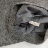 JURGEN LEHL J0144US531 ウールシルク ロングスカート グレー レディース ヨーガンレール【中古】5-1116T∞