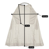 Yoli ボートネックワンピース 定価42350円 YL-OP13-24AW サイズ1 ワンピース 24AW ライトベージュ レディース ヨリ【中古】5-1018M♪