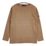 SAINT JAMES ウェッソン 無地 T1 長袖Ｔシャツ カットソー ロンＴ ブラウン レディース セントジェームス【中古】5-1113M∞