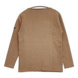 SAINT JAMES ウェッソン 無地 T1 長袖Ｔシャツ カットソー ロンＴ ブラウン レディース セントジェームス【中古】5-1113M∞