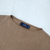 SAINT JAMES ウェッソン 無地 T1 長袖Ｔシャツ カットソー ロンＴ ブラウン レディース セントジェームス【中古】5-1113M∞