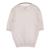 A.P.C. コットン カシミヤ混 サイズS クルーネック ニット ライトピンク レディース アーペーセー【中古】5-0809S♪