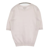 A.P.C. コットン カシミヤ混 サイズS クルーネック ニット ライトピンク レディース アーペーセー【中古】5-0809S♪