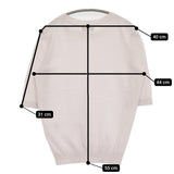 A.P.C. コットン カシミヤ混 サイズS クルーネック ニット ライトピンク レディース アーペーセー【中古】5-0809S♪