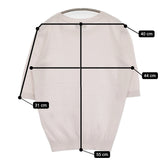 A.P.C. コットン カシミヤ混 サイズS クルーネック ニット ライトピンク レディース アーペーセー【中古】5-0809S♪