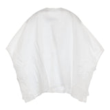 かぐれ コットンスクエアポンチョシャツ 定価13200円 GA46-23M008 ブラウス シャツ 23SS ホワイト レディース かぐれ【中古】5-0731S♪