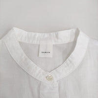 かぐれ コットンスクエアポンチョシャツ 定価13200円 GA46-23M008 ブラウス シャツ 23SS ホワイト レディース かぐれ【中古】5-0731S♪