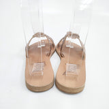 ANCIENT GREEK SANDALS パイソン サイズ35 サンダル ベージュ レディース エンシェントグリークサンダルズ【中古】5-0802S◎