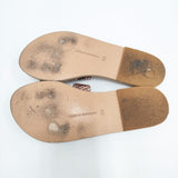 ANCIENT GREEK SANDALS パイソン サイズ35 サンダル ベージュ レディース エンシェントグリークサンダルズ【中古】5-0802S◎