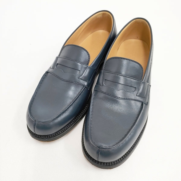 J.M. WESTON シグネチャーローファー 2C ローファー ネイビー レディース ジェイエムウエストン【中古】5-0802G◎