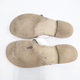 JACK ROGERS トングサンダル レザー サンダル ホワイト レディース ジャックロジャース【中古】5-0802S◎