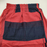 tamaki niime chotan skirt チョタンスカート コットン ロングスカート レッド ネイビー レディース 玉木新雌/タマキニイメ【中古】5-1018G♪